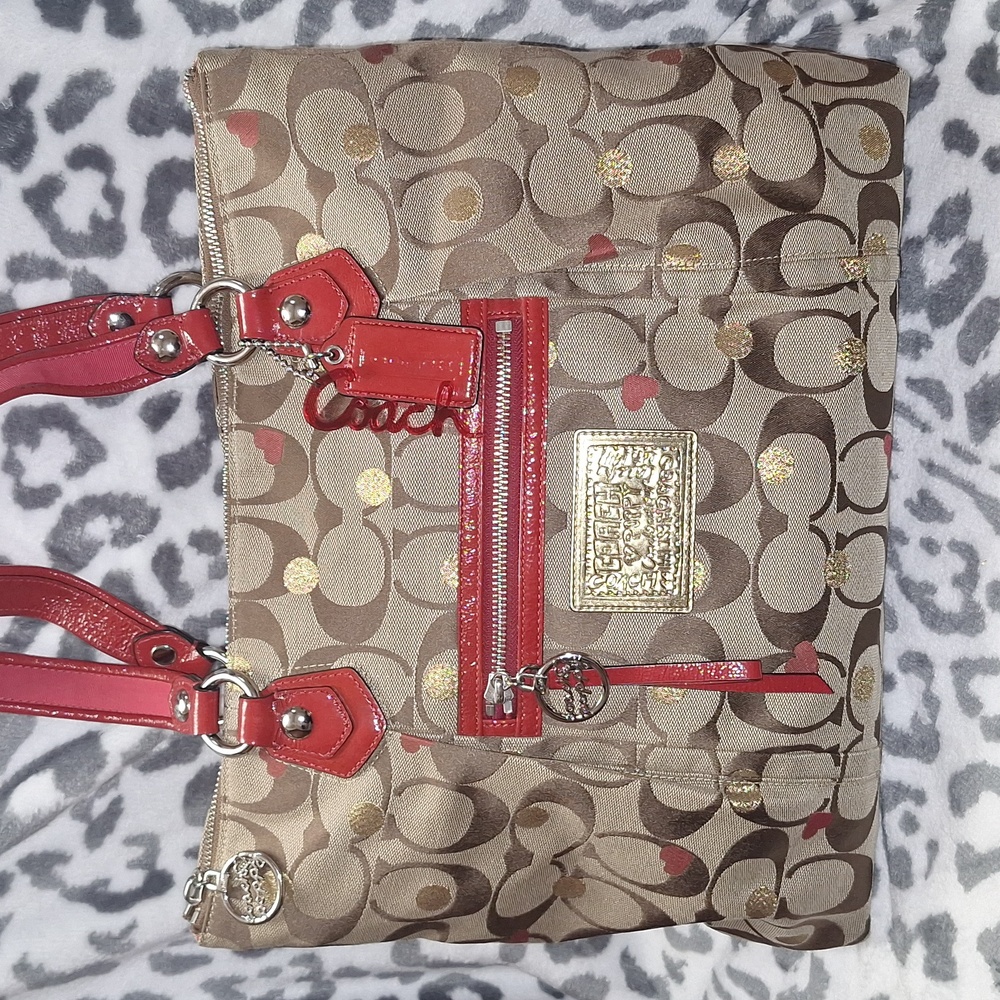Coach Poppy Secret Admirer Tote
